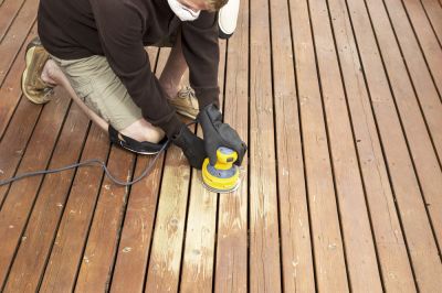Deck Sanding!